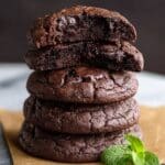 Dark Chocolate Brown Sugar Cookies Recipe