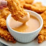 Creamy Chicken Finger Dipping Sauce with a Kick Recipe