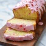 Raspberry Glazed Key Lime Cake Recipe