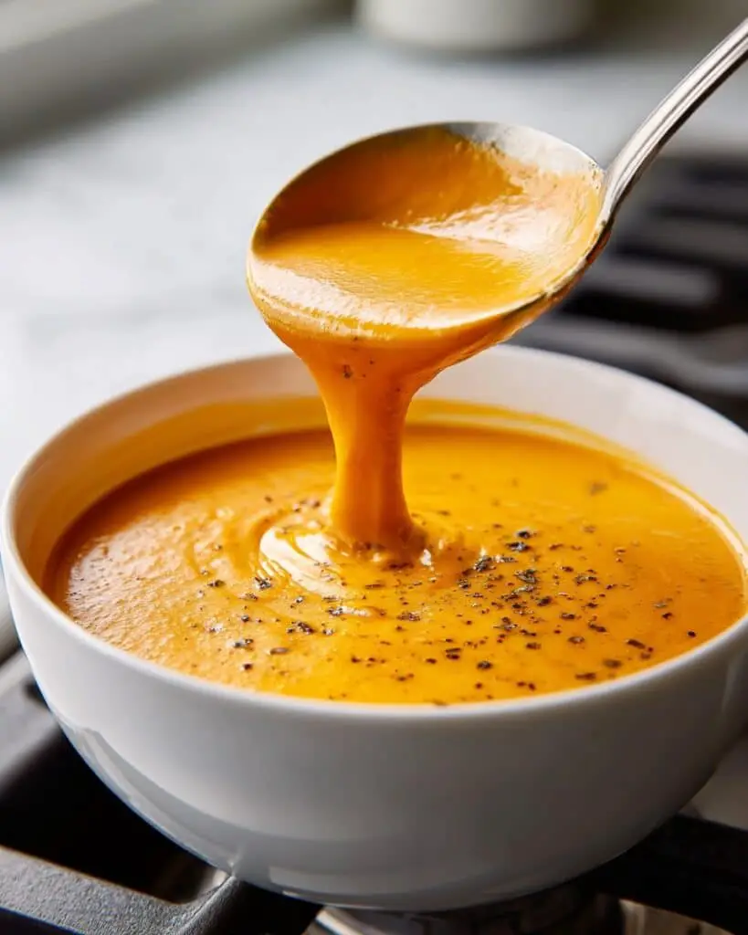 Roasted Red Pepper Gouda Soup Recipe