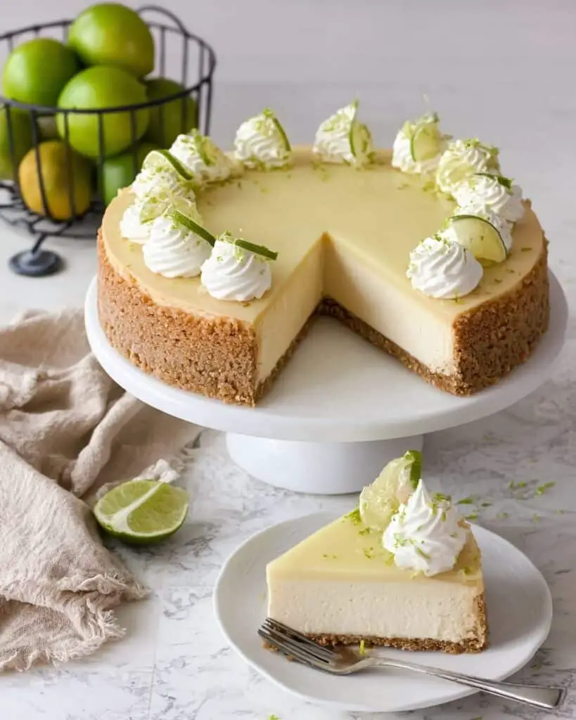 White Chocolate Lime Cheesecake Delight Recipe