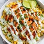 Delicious Street Corn Chicken Rice Bowl Recipe