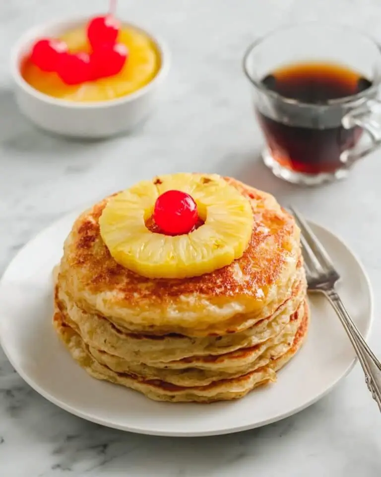 Pineapple Upside Down Pancakes Recipe