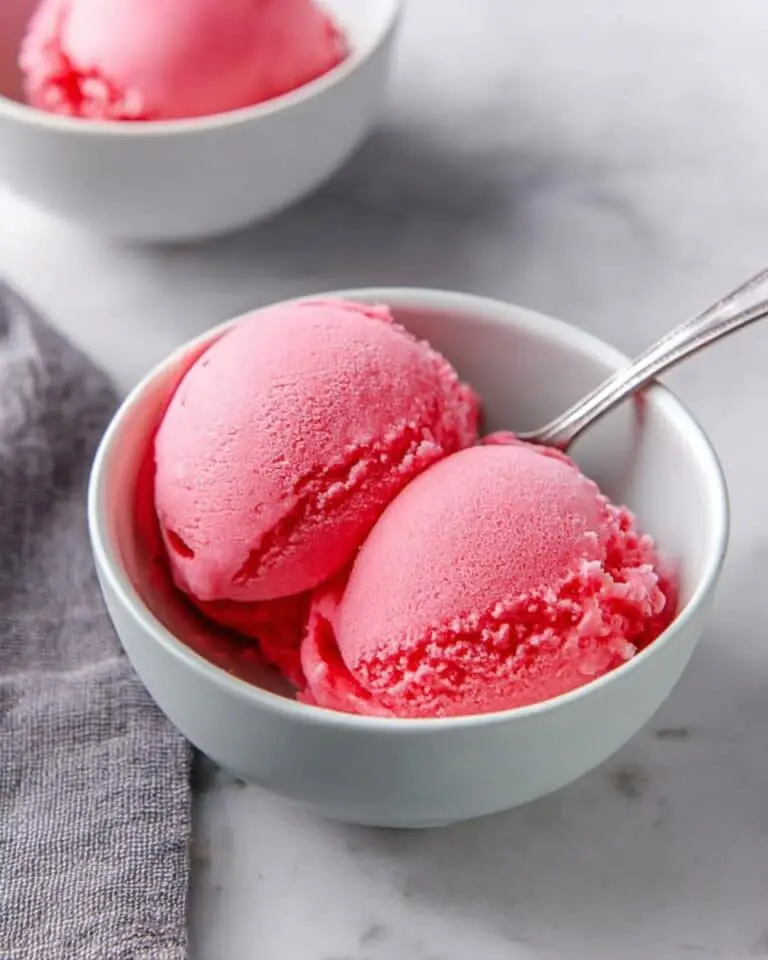 How to Make Raspberry Sorbet Recipe