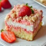 Strawberry Crunch Poke Cake Recipe
