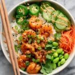 Spicy Shrimp Rice Bowls Recipe