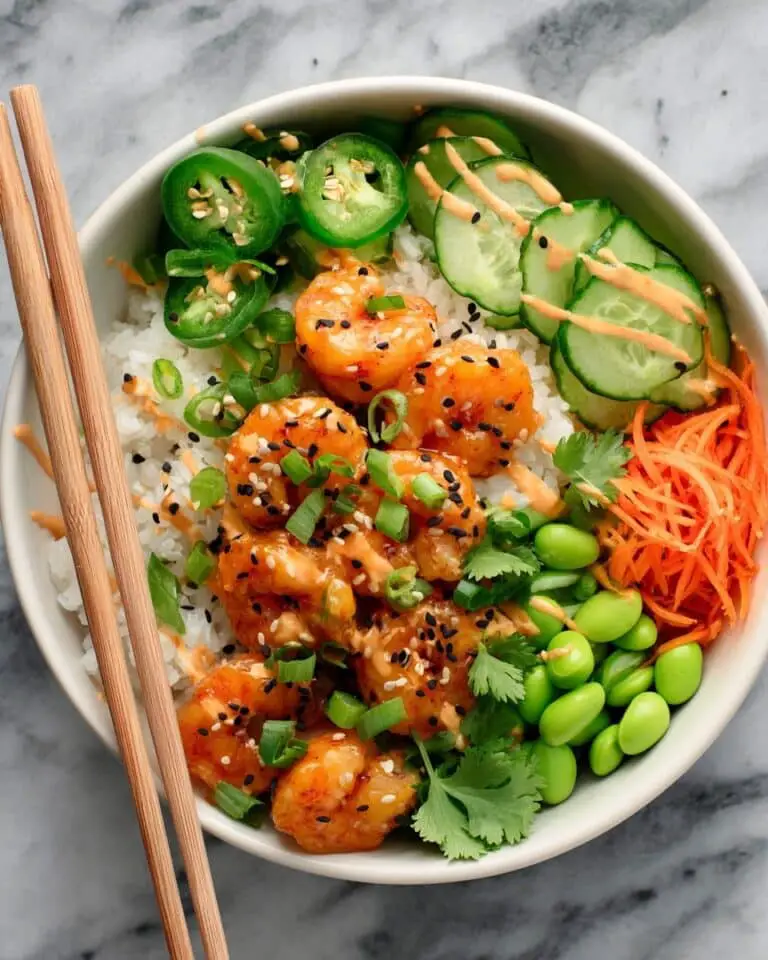 Spicy Shrimp Rice Bowls Recipe