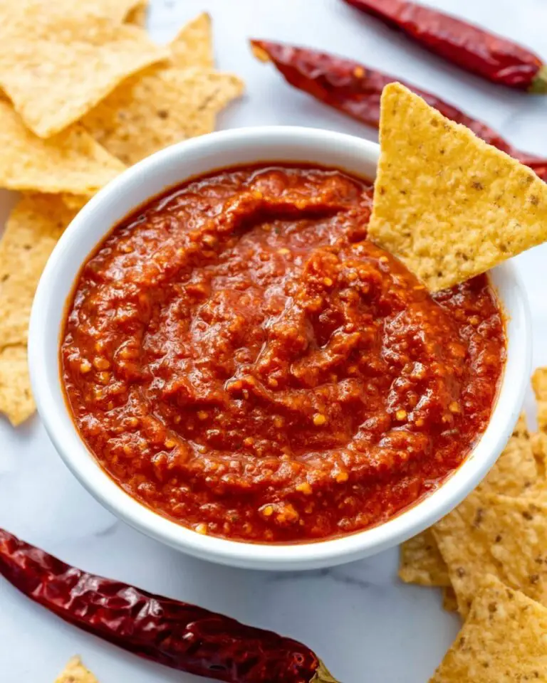 Traditional Arbol Chile Salsa Recipe