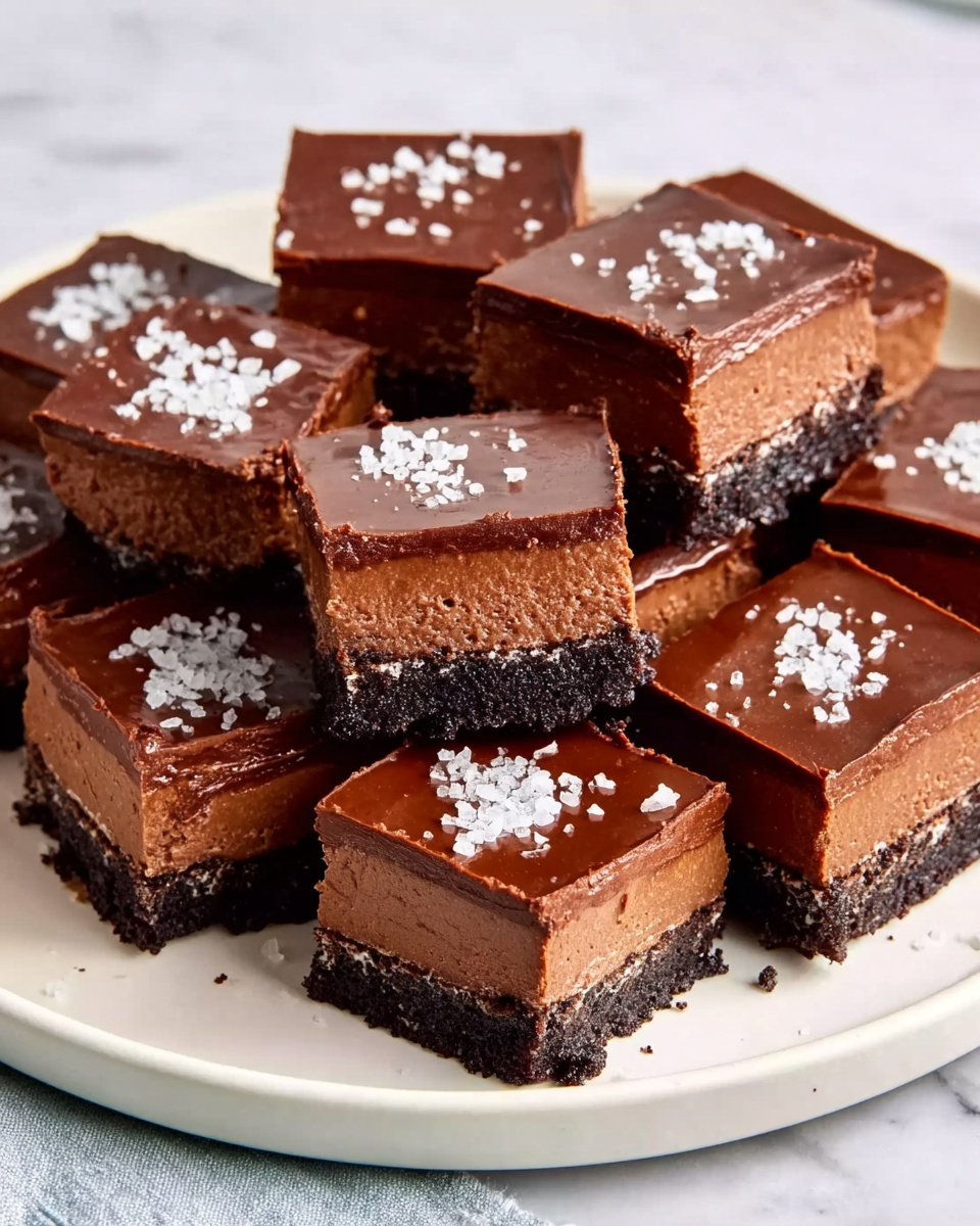 No-Bake Fudgy Chocolate Squares Recipe