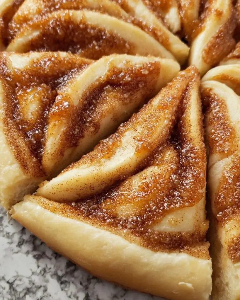 Cinnamon Sugar Crescent Roll Pizza Recipe