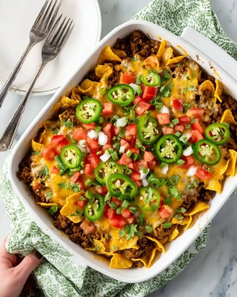 Walking Taco Casserole Recipe