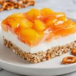 Peach Pretzel Salad Recipe