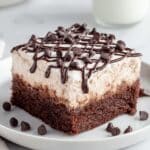 Chocolate Poke Cake with Chocolate Whipped Topping and Mini Chips Recipe