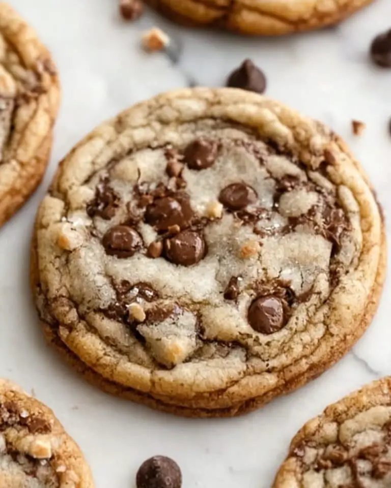 Brown Butter Coffee Toffee Cookies Recipe