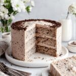Cookies and Cream Cake with Coffee Oreo Buttercream Recipe