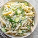 Healthy Cucumber Pasta Salad Recipe