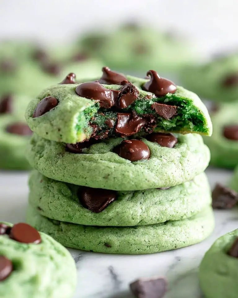 Mint Chocolate Chip Cookies Recipe