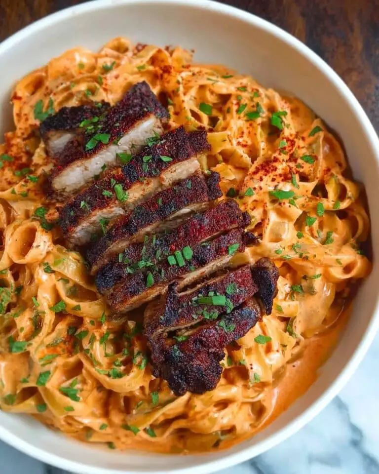 Creamy Garlic Parmesan Chicken Pasta Recipe