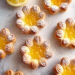 Lemon Curd Puff Pastry Cups Recipe