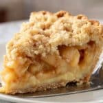 Peach Custard Pie with Greek Yogurt and Streusel Topping Recipe