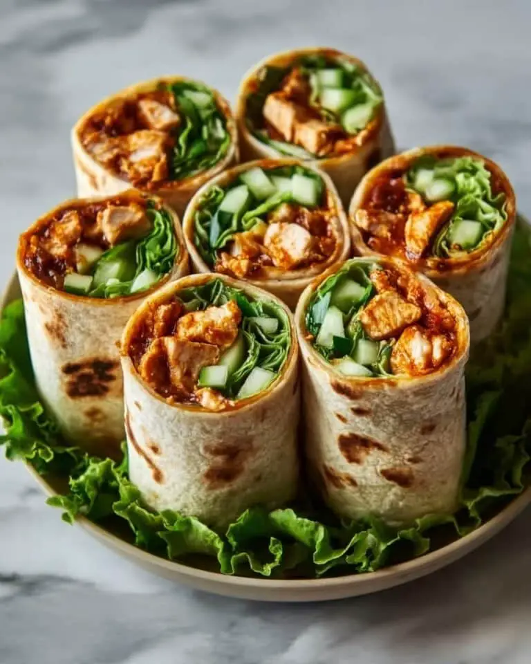 Sweet Chili Chicken Wraps Recipe