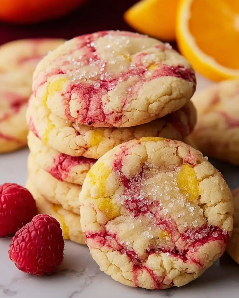 Lemon Raspberry Cookies Recipe – Bright & Chewy! Recipe