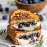Crispy Blueberry Grilled Cheese Recipe