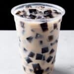 Coffee Jelly with Cream and Condensed Milk Recipe