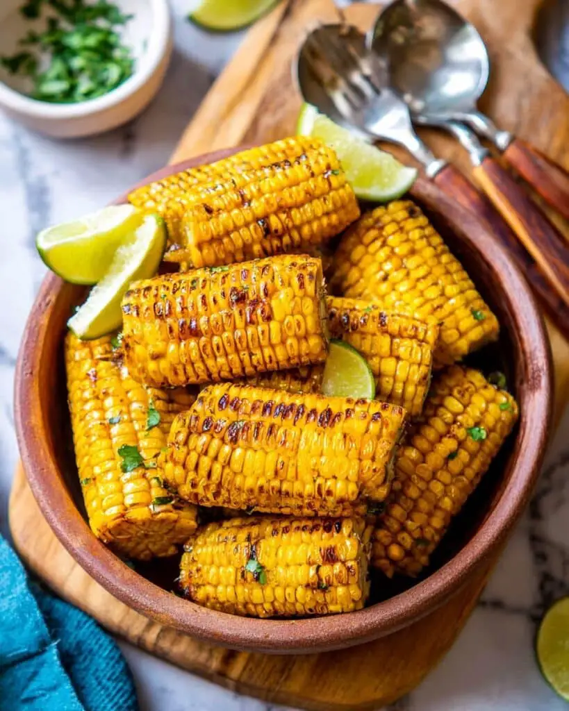 Easy Air Fryer Corn Ribs Recipe