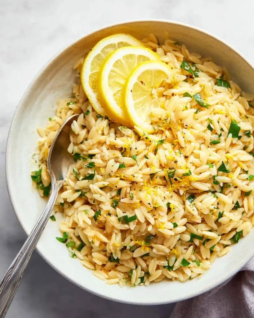 Lemon Orzo Recipe