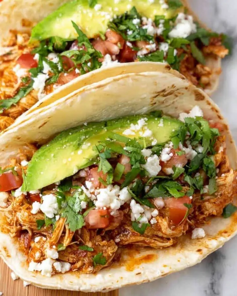 Slow Cooker Chicken Tacos Recipe