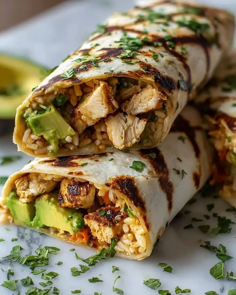 Chicken Avocado Wrap Recipe