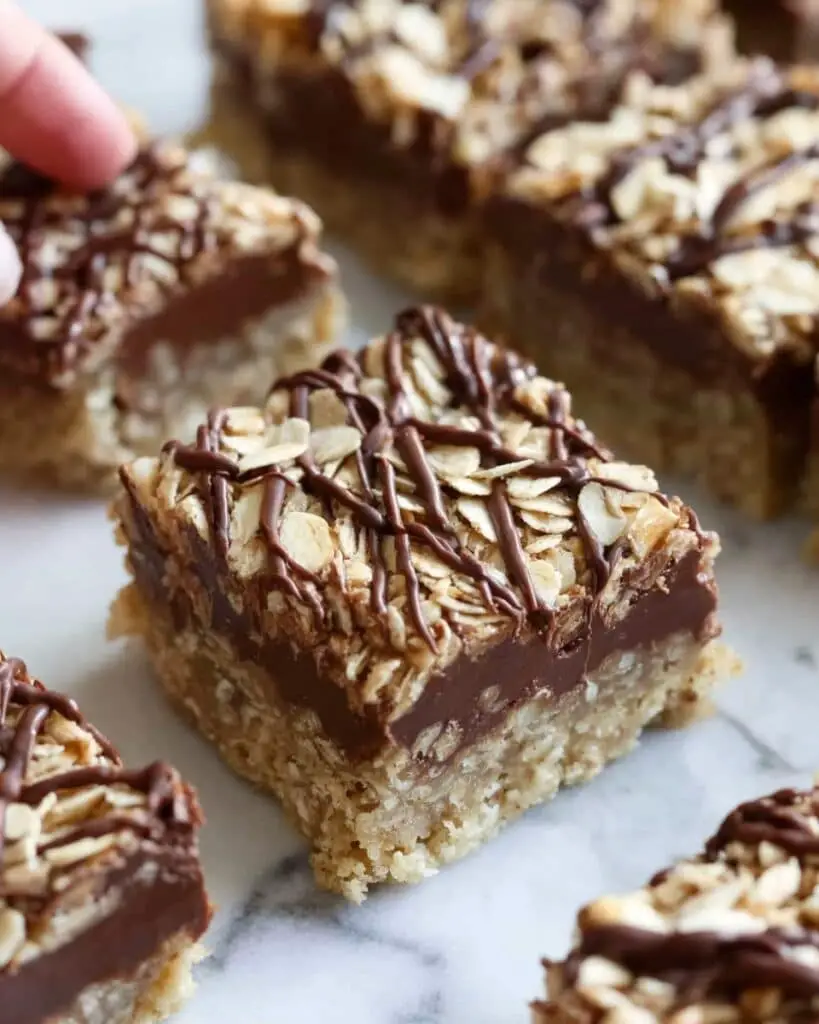 No Bake Chocolate Oatmeal Bars Recipe