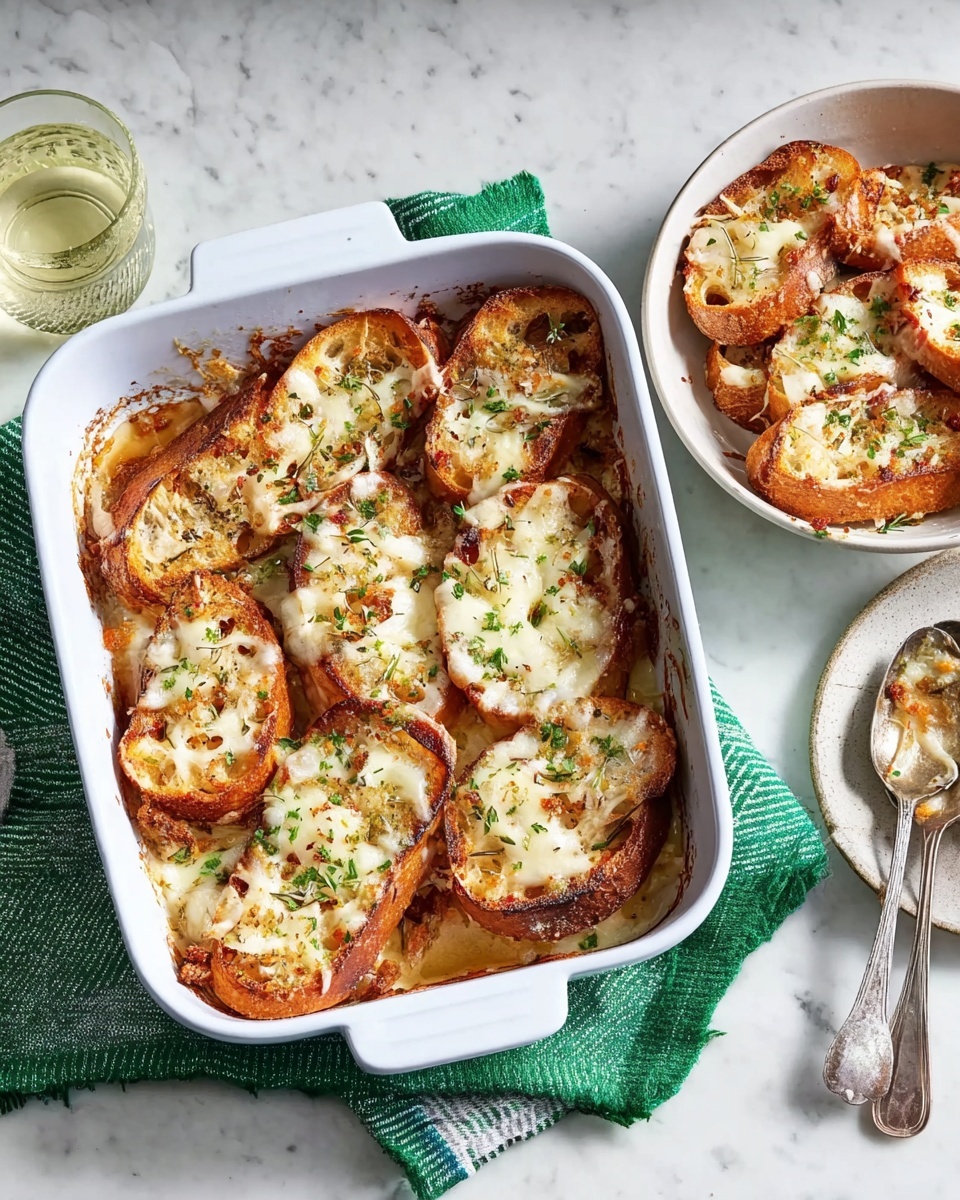 French Onion Soup Casserole with Vidalia Onions and Gruyère Recipe