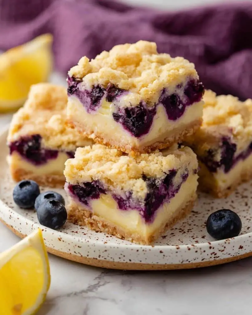 Blueberry Lemon Pie Bars Recipe