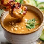 Thai Chicken Satay with Peanut Sauce Recipe