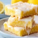Best Lemon Brownies Recipe (With Lemony Glaze) Recipe