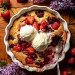 Easy Strawberry Spoon Cake Recipe