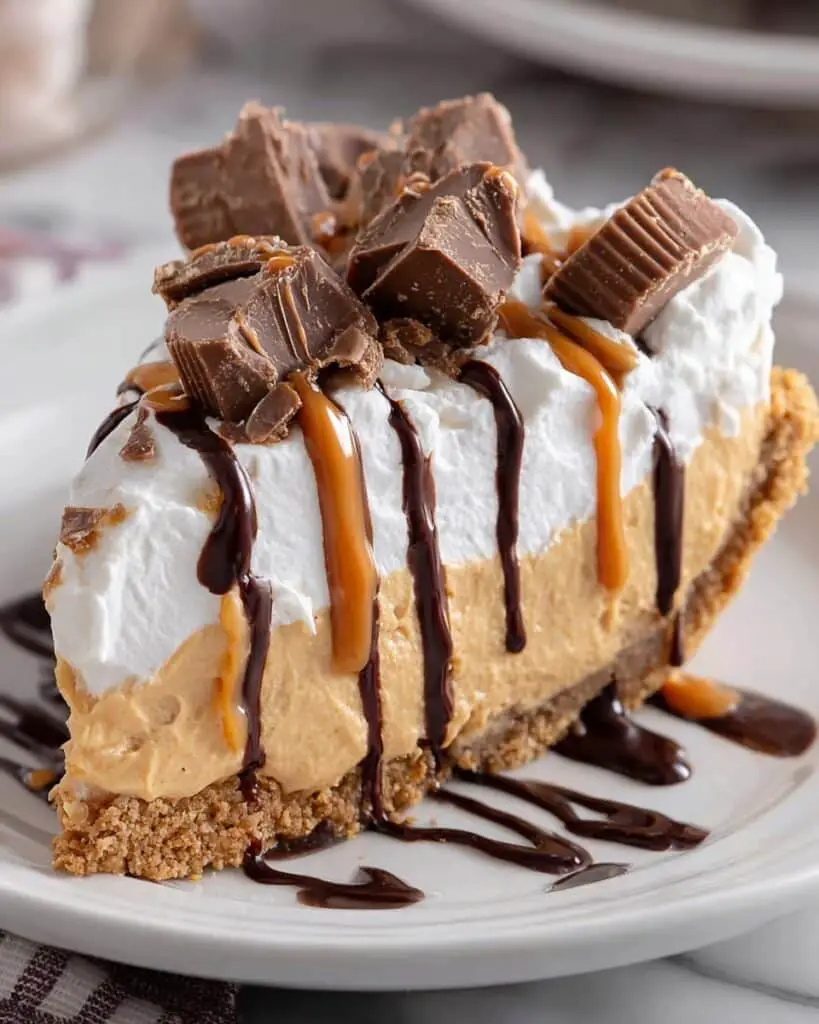 No Bake Peanut Butter Pie Recipe