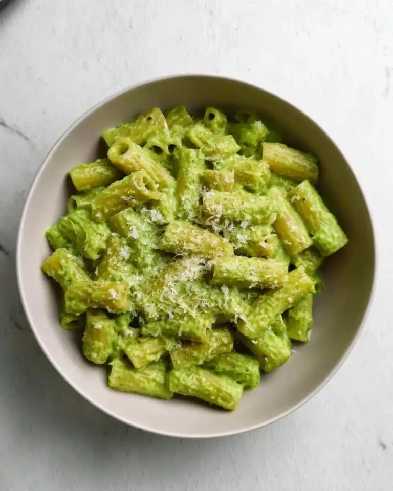 Creamy Vegan Spinach Sauce Pasta in 20 Minutes Recipe
