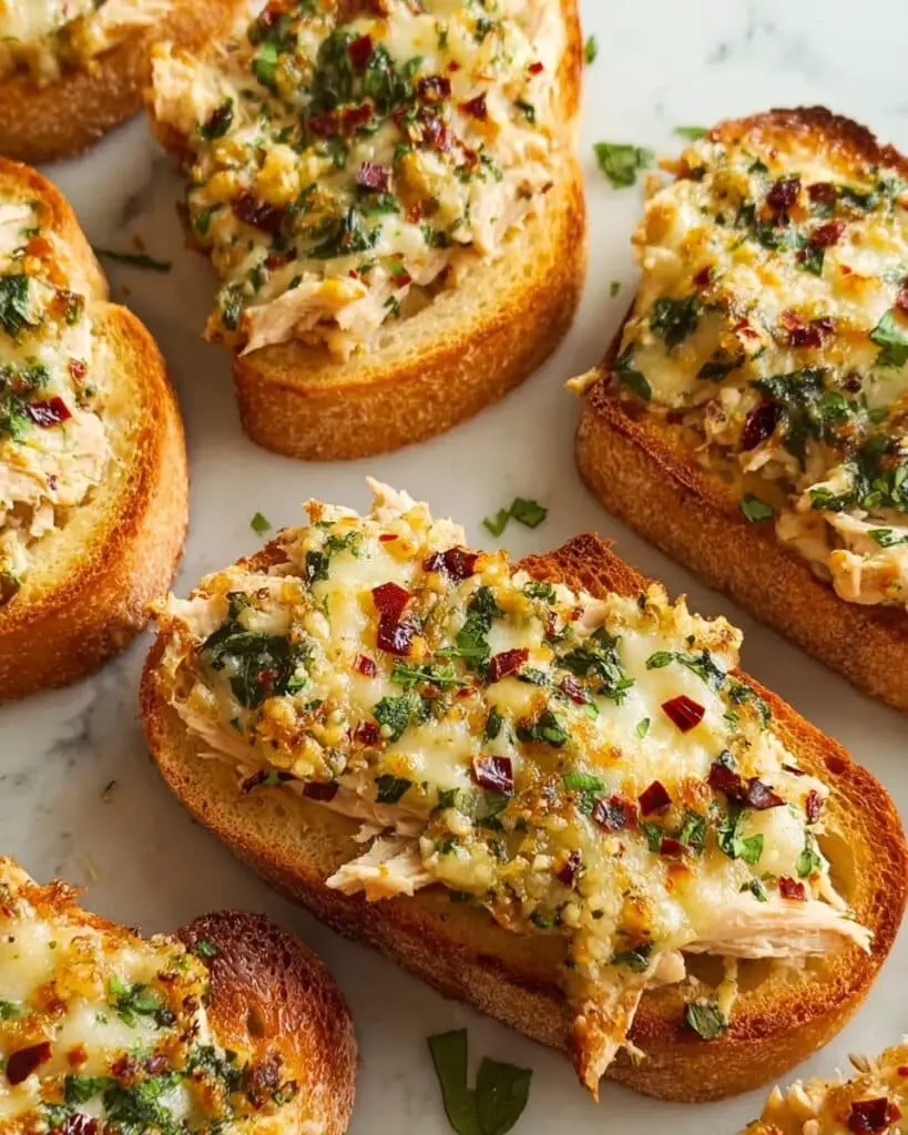 4-Ingredient Spinach Artichoke Chicken Texas Toast Recipe