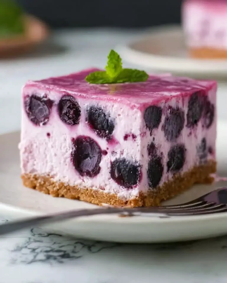 No-Bake Blueberry Cheesecake Recipe