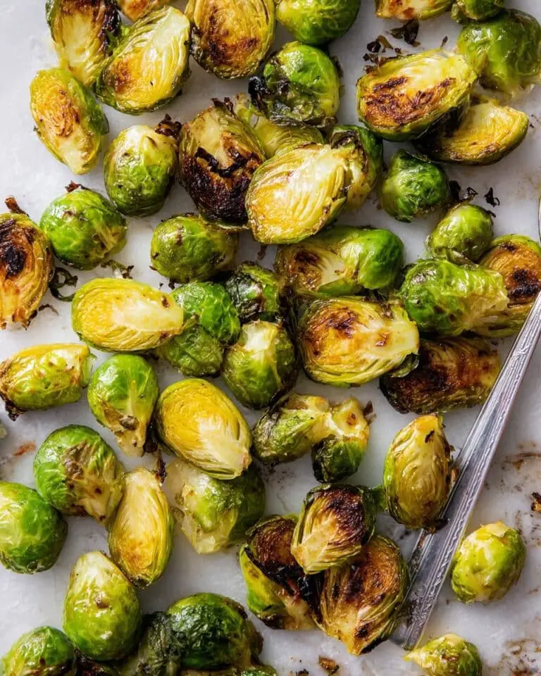 Easy Roasted Brussels Sprouts Recipe