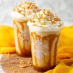 Copycat Starbucks Caramel Ribbon Crunch Frappuccino Recipe