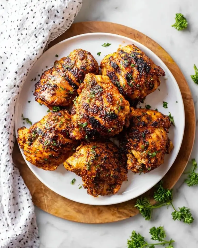 Oven Baked Chicken Thighs Recipe