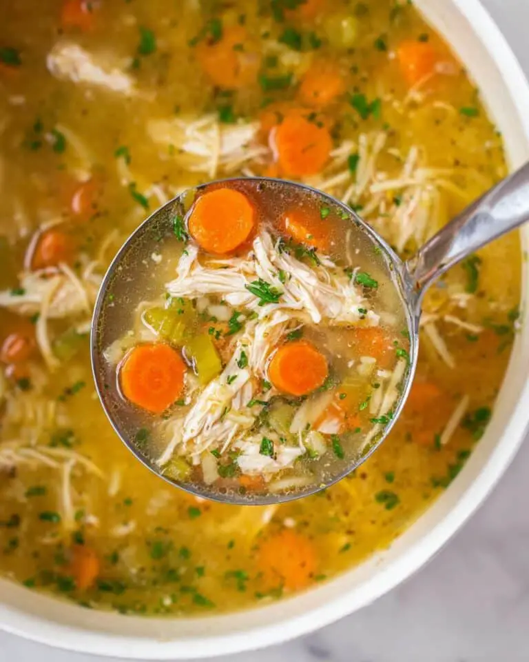 Crockpot Lemon Chicken Soup Recipe