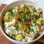 Crispy Herb Smashed Potato Salad Recipe