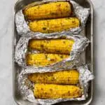 Oven-Roasted Herb Butter Corn on the Cob Recipe