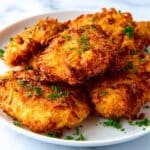 Crunchy Coconut Chicken with Spicy Mayo and Fresh Cabbage Salad Recipe