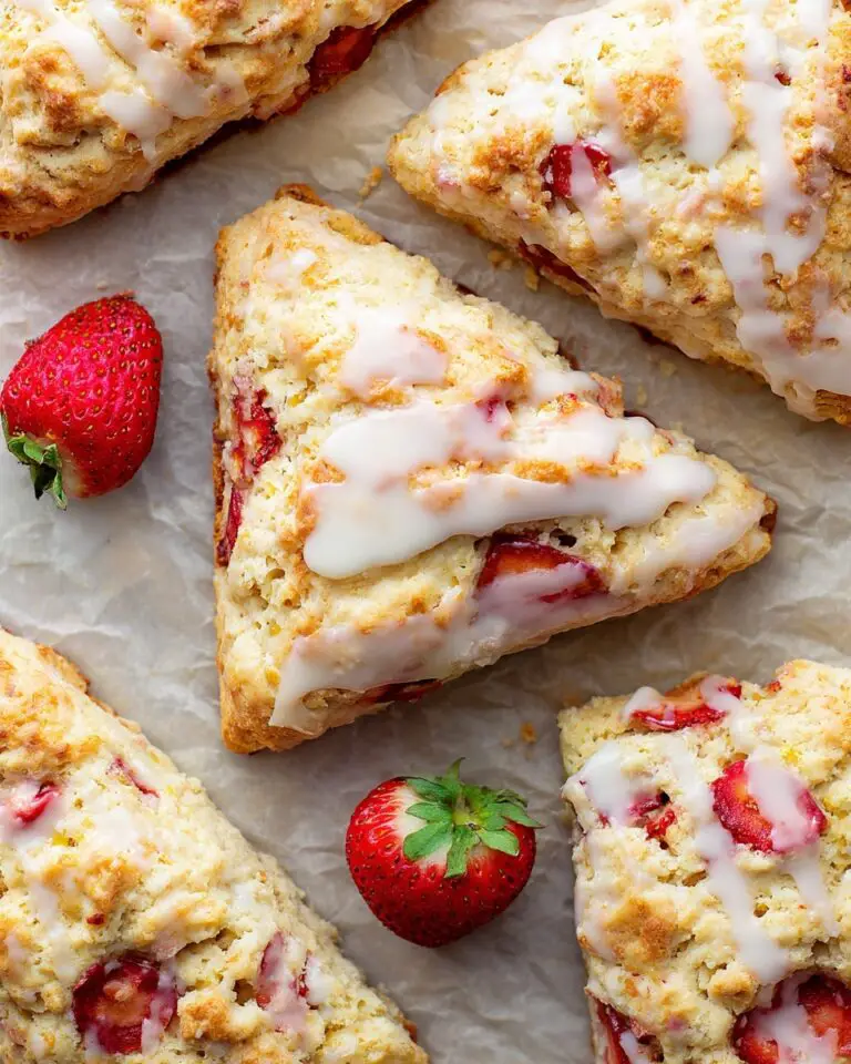 Strawberries and Cream Scones Recipe